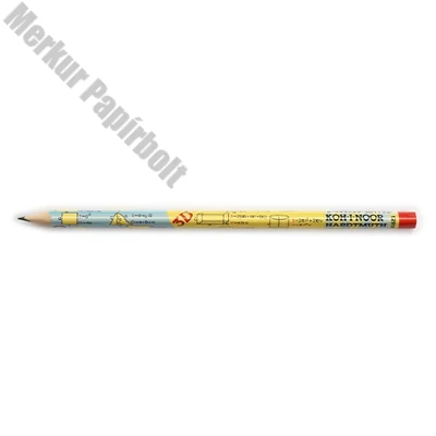 Grafitceruza KOH-I-NOOR 1291 háromszögletű képletek