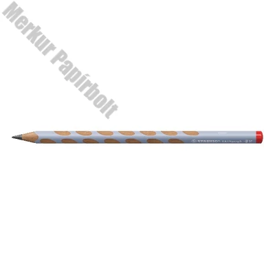 Grafitceruza STABILO Easygraph HB háromszögletű jobbkezes pasztell kék
