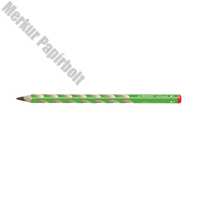 Grafitceruza STABILO Easygraph HB háromszögletű jobbkezes zöld