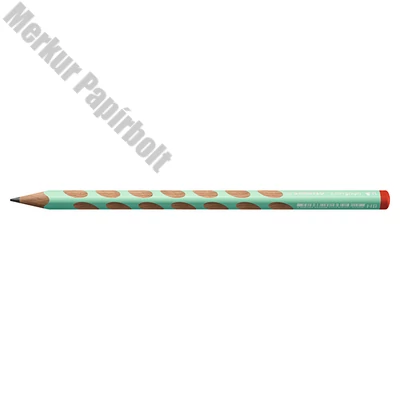 Grafitceruza STABILO Easygraph Pastel HB háromszögletű jobbkezes zöld