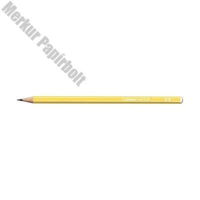 Grafitceruza STABILO Pencil 160 HB hatszögletű citromsárga