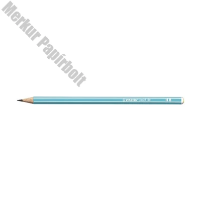 Grafitceruza STABILO Pencil 160 HB hatszögletű kék