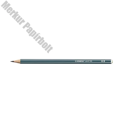 Grafitceruza STABILO Pencil 160 HB hatszögletű olajzöld