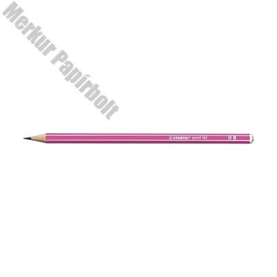 Grafitceruza STABILO Pencil 160 HB hatszögletű rózsaszín