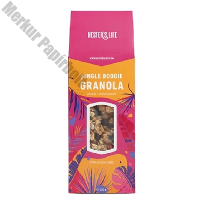 Granola HESTER’S Jungle Boogie áfonyás-málnás 300 g