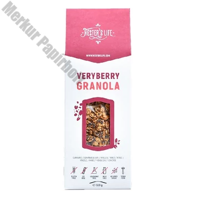 Granola HESTER’S Veryberry ribizlis 320 g
