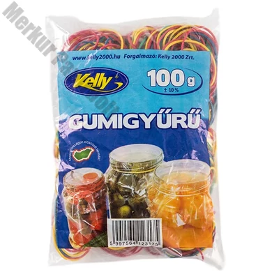 Gumigyűrű KELLY 100 g/csomag