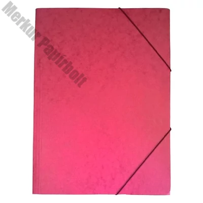 Gumis mappa A/4 prespán bordó 345 g