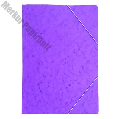 Gumis mappa A/4 prespán lila 345 g