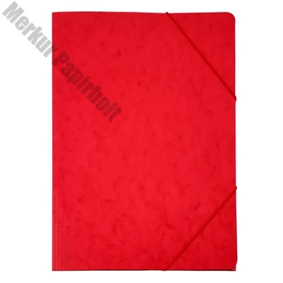 Gumis mappa A/4 prespán piros 345 g