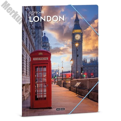 Gumis mappa ARS UNA A/4 Cityscape-London