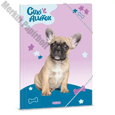 Gumis mappa ARS UNA A/4 Cuki-Francia bulldog