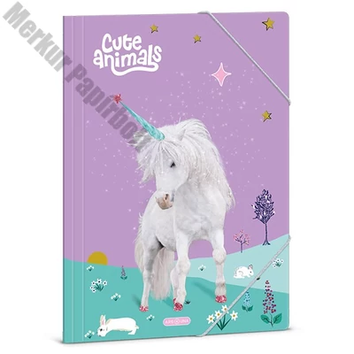 Gumis mappa ARS UNA A/4 Cute Animals-Unicorn