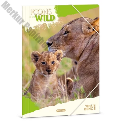 Gumis mappa ARS UNA A/4 Icons of the Wild-Lions