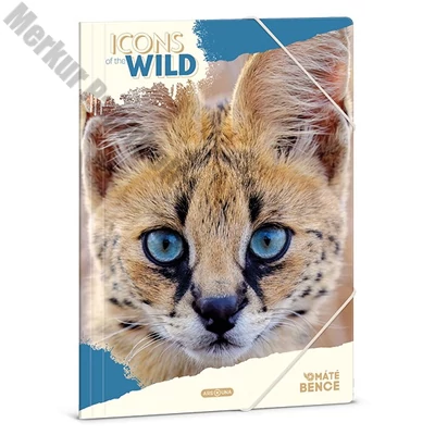 Gumis mappa ARS UNA A/4 Icons of the Wild-Serval