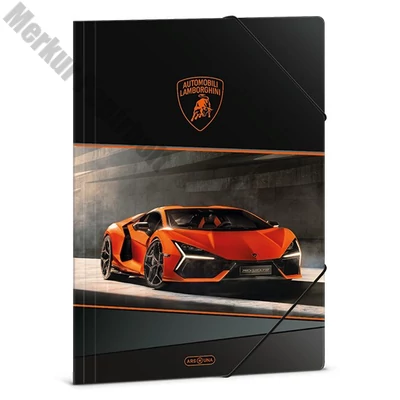 Gumis mappa ARS UNA A/4 Lamborghini narancssárga