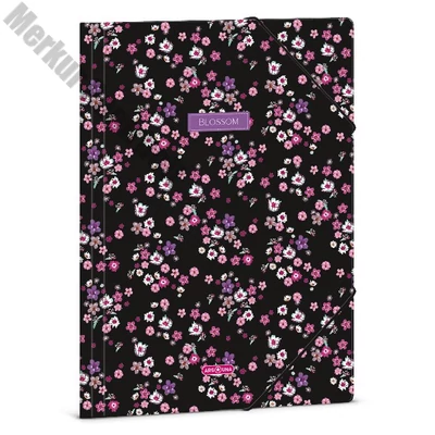 Gumis mappa ARS UNA A/4 Pearl Blossom Black