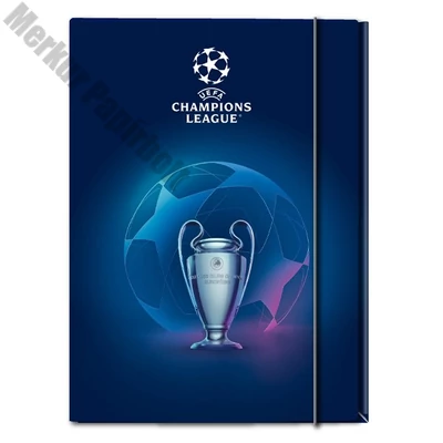 Gumis mappa CHAMPIONS LEAGUE A/4 kék