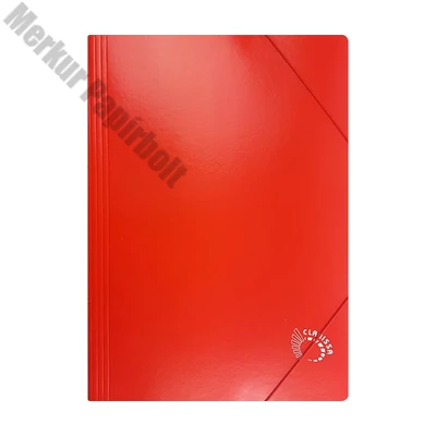 Gumis mappa CLARISSA A/4 papír 320 g piros