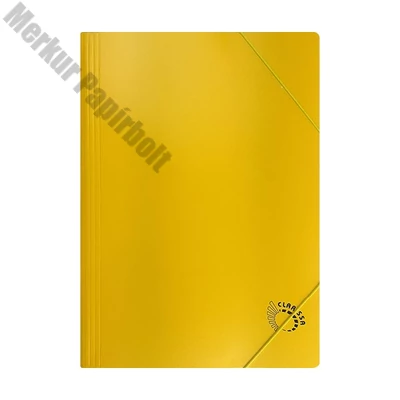 Gumis mappa CLARISSA A/4 papír 320 g sárga