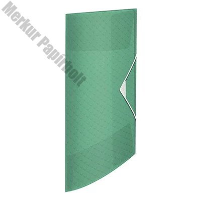 Gumis mappa ESSELTE Colour Breeze A/4 15mm PP zöld