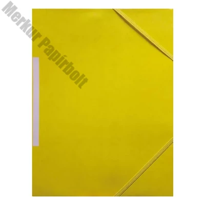 Gumis mappa OFFICE ART A/4 prespán sárga 345 g