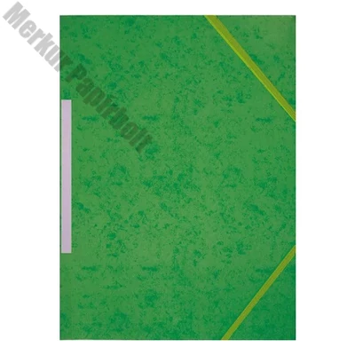 Gumis mappa OFFICE ART A/4 prespán zöld 345 g