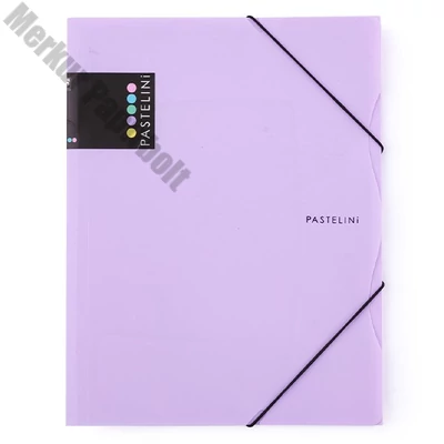 Gumis mappa PASTELINI PP A/4  lila