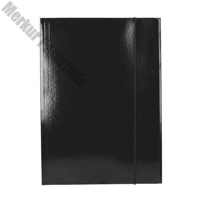 Gumis mappa OPTIMA A/4 fekete 600 g