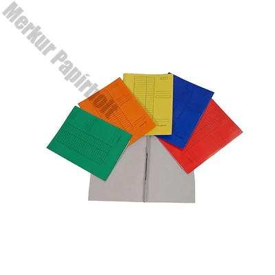 Gyorsfűző CLARISSA papír narancs