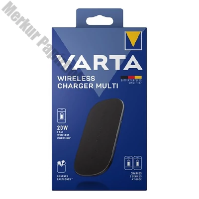 Gyorstöltő vezeték nélküli VARTA Wireless Charger Multi