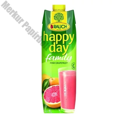 Gyümölcslé  HAPPY DAY Family pink day grapefruit 1L