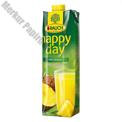 Gyümölcslé  HAPPY DAY ananász 100% 1L