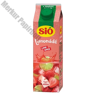 Gyümölcslé SIÓ Limonádé Lime-eper 5% 1L