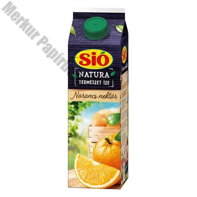 Gyümölcslé SIÓ Natura narancs 50%-os 1L