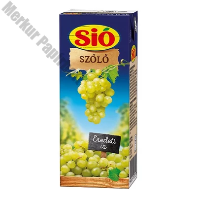 Gyümölcslé SIÓ Szőlő 12% 0,2L