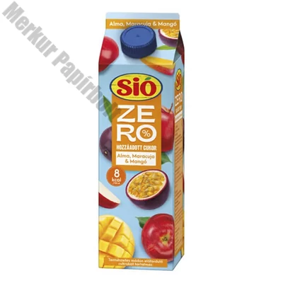 Gyümölcslé SIÓ Zero Alma-Mangó-Maracuja 20% 1L