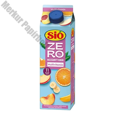 Gyümölcslé SIÓ Zero Multivitamin 20% 1L
