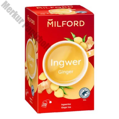 Gyümölcstea MILFORD Gyömbér 20 filter/doboz