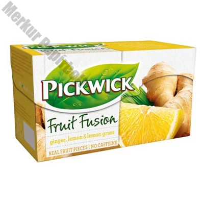 Gyümölcstea PICKWICK Fruit Fusion gyömbér-citrom 20 filter/doboz