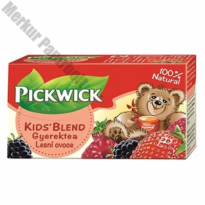 Gyümölcstea PICKWICK gyerektea erdei gyümölcs 20 filter/doboz