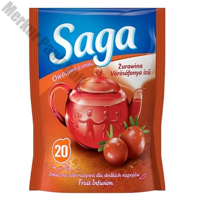 Gyümölcstea SAGA Vörösáfonya 20 filter