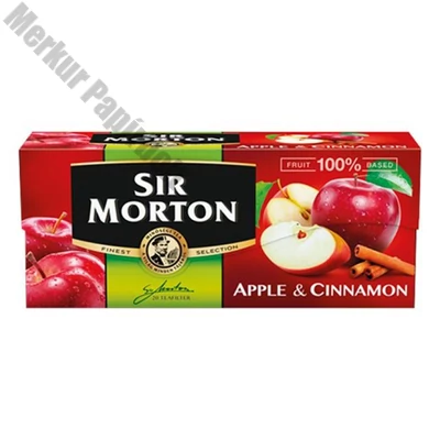 Gyümölcstea SIR MORTON alma-fahéj 20 filter/doboz