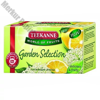 Gyümölcstea TEEKANNE Garden Selection bodza-citrom 20x2,5 g