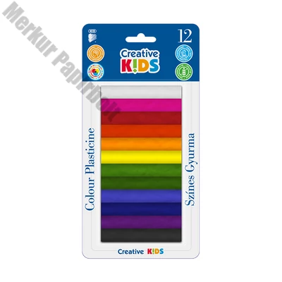 Gyurma ICO Creative Kids színes 165 g 12 darabos