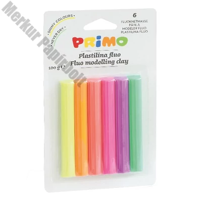 Gyurma PRIMO színes neon 6 szín/készlet