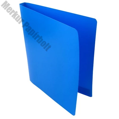Gyűrűskönyv A/4 20 mm 2 gyűrű átlátszó kék