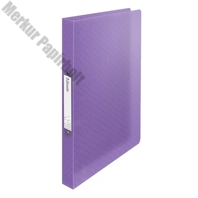 Gyűrűskönyv ESSELTE Colour Breeze A/4 25 mm 2 gyűrűs PP levendula