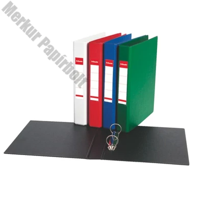 Gyűrűskönyv ESSELTE Standard Vivida A/5 25mm 2 gyűrű piros