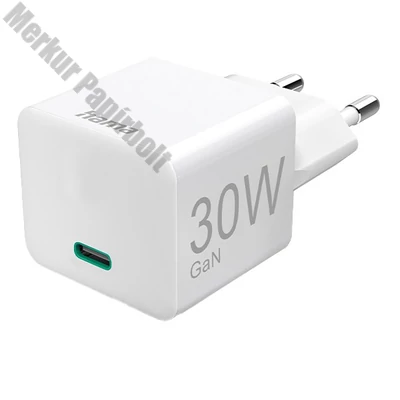 Hálózati töltő HAMA USB-C 30W fehér